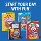 Cookie Crisp Breakfast Cereal, Chocolate Chip Cookie Taste, Made With Whole Grain, Large Size, 15.1 Oz