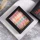 Mughe Gourmet Turkish Delight Candy Elegant Gift Box - 7Oz/200G - Halal, Vegan Lokum Fruit Flavors Rose, Strawberry, Lemon, Orange, Mint - Gifts For Special Occasions, Christmas, Halloween