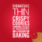 Tates Bake Shop Gingersnap Cookies  Holiday Cookies  6.5 oz