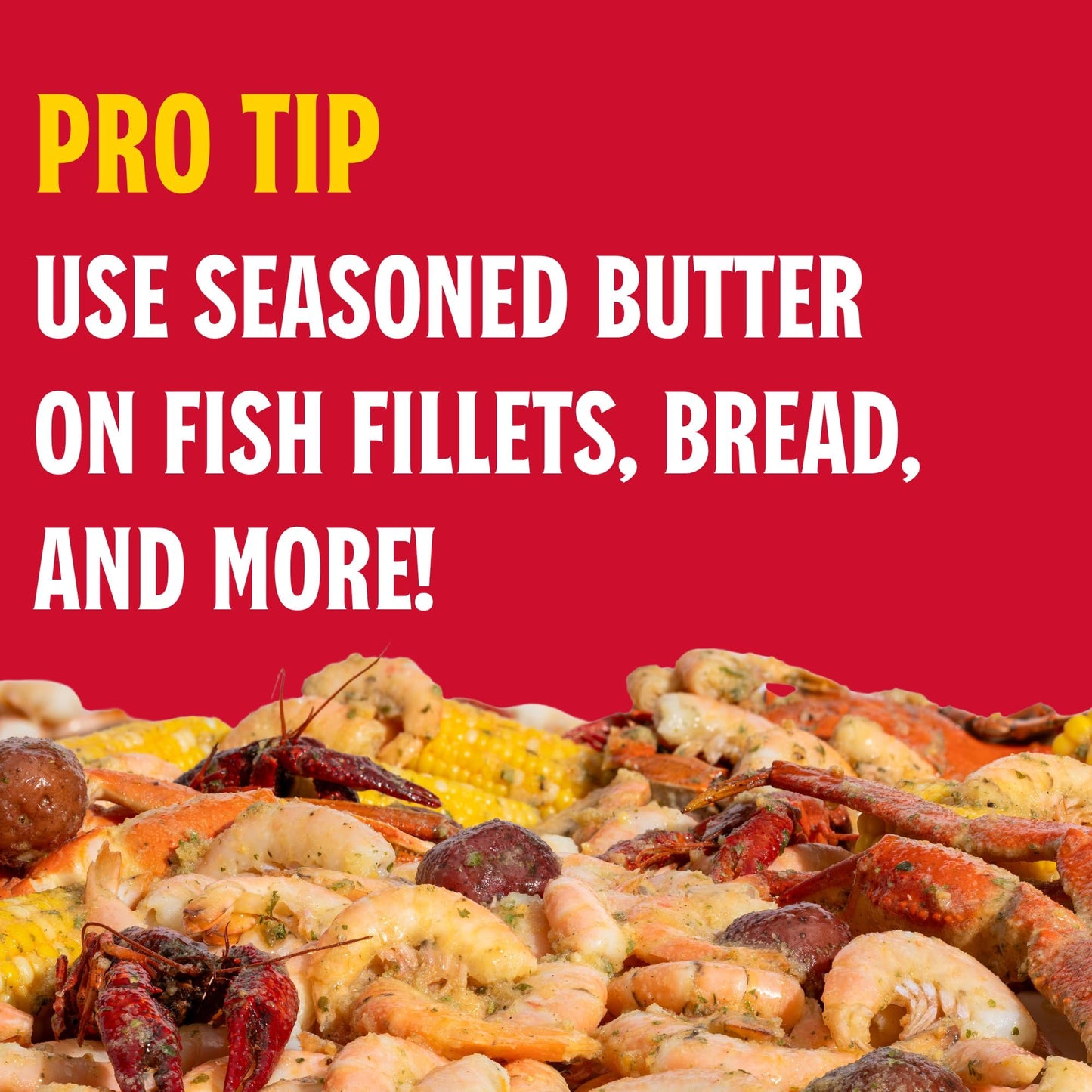 Louisiana Fish Fry Cajun Drip Viet-Cajun Butter Seasoning Mix - Seasoned Butter Sauce For Seafood - 2 Oz. Bag (Pack Of 3) - Just