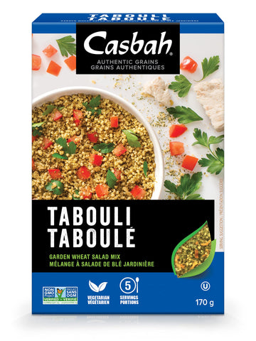 Casbah Authentic Grains, Tabouli Wheat Salad Mix, 6 Ounce