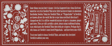 Anna's Ginger Thins Swedish Cookies 5.25 Oz (Pack of 12)