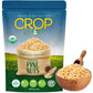 CROP BY POP - Organic Raw Pine Nuts Pignolias, Unsalted, Shelled, (6oz - 1 Pack) USDA Organic & Non GMO Certified - Packed Fresh