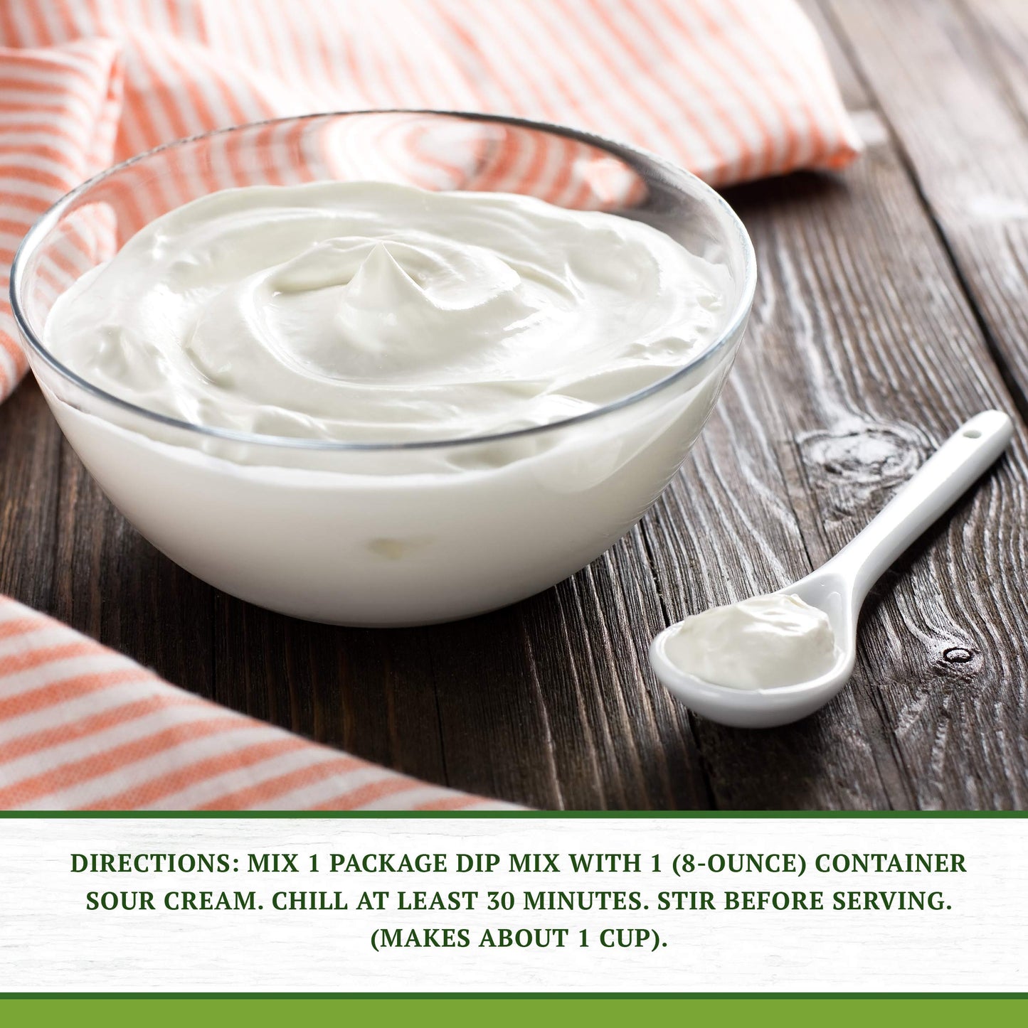 Laura Scudders Green Onion Dry Dip Mix and Seasoning - Great For Vegetables, Chips, Sauces and Seasoning (4-2)