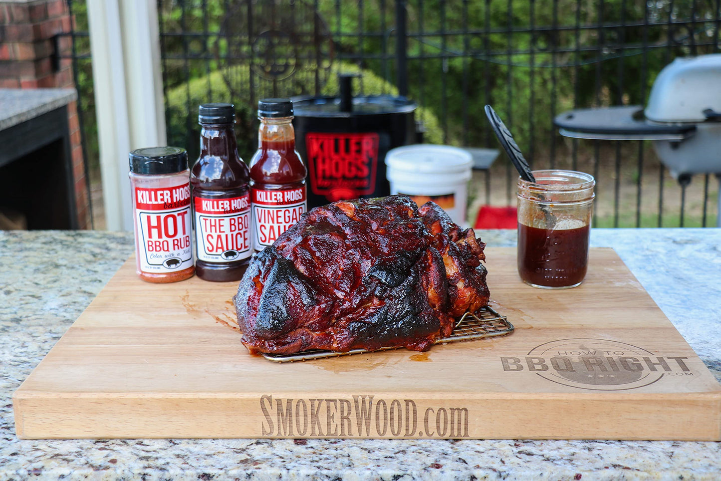 Killer Hogs The BBQ Sauce | Championship Grill and BBQ Sauce for Beef, Steak, Burgers, Pork, and Chicken | 16 Ounces