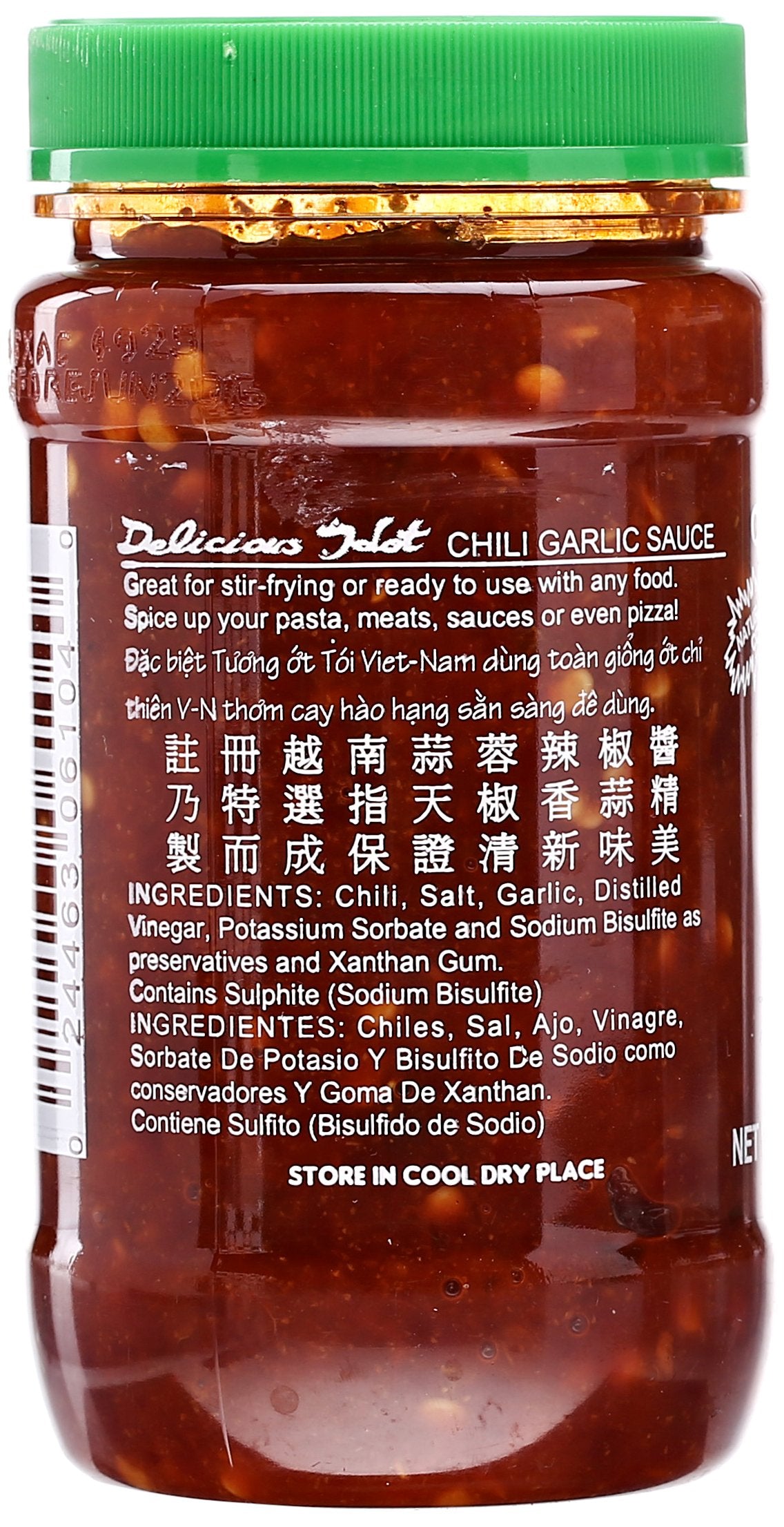 Huy Fong Chili Garlic Sauce, 8 oz