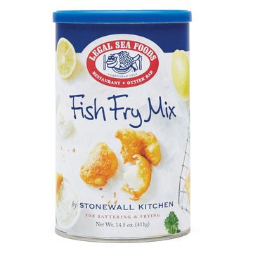 Stonewall Kitchen Fish Fry Mix, 14.5 Ounces, Perfect for Crispy Fried Fish
