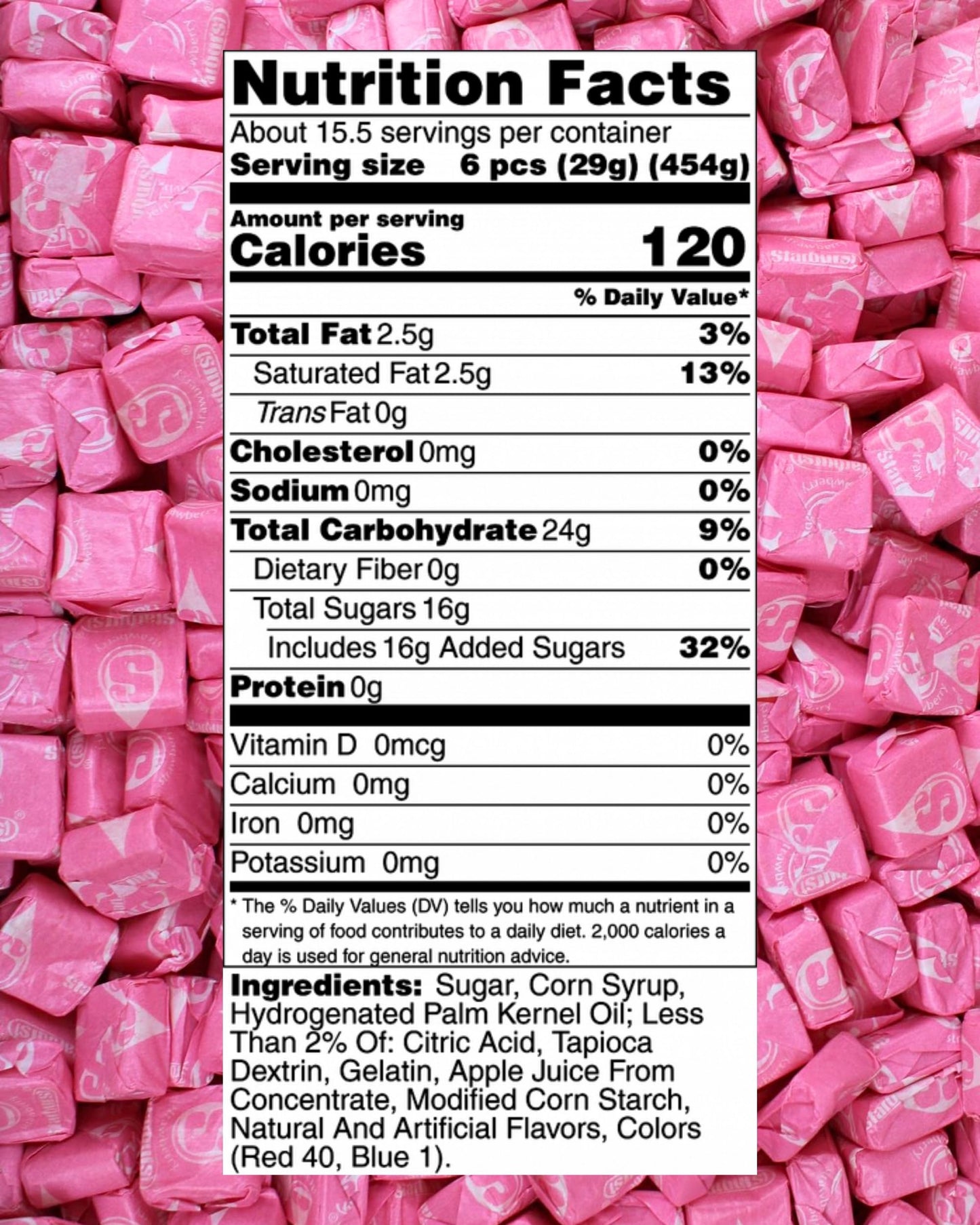 All Pink Star Candy, Bulk Burst Pink Candies for Celebrations, Color Themed Parties, Buffet, Holidays, and Pinatas (1 Pound)