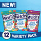 Welch'S Fruit Snacks, Variety Pack With Mixed Fruit, Berries 'N Cherries & Island Fruits, Gluten Free, Bulk Pack, 5Oz (Pack Of 1