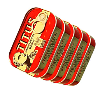 Titus Sardine 125G (3 Packs Of 125G)