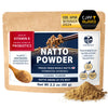 sonomono 10g More-Japanese Natto Classic, Fermented Soybean Powder for Gut Health, Non-GMO, Vegan, Low-Sodium, Freeze-Dried, Hig