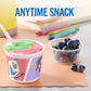Yoplait Low Fat Kids Yogurt, Disney Frozen Variety Pack, Strawberry and Blueberry, Gluten Free Snacks, 8 Yogurt Cups