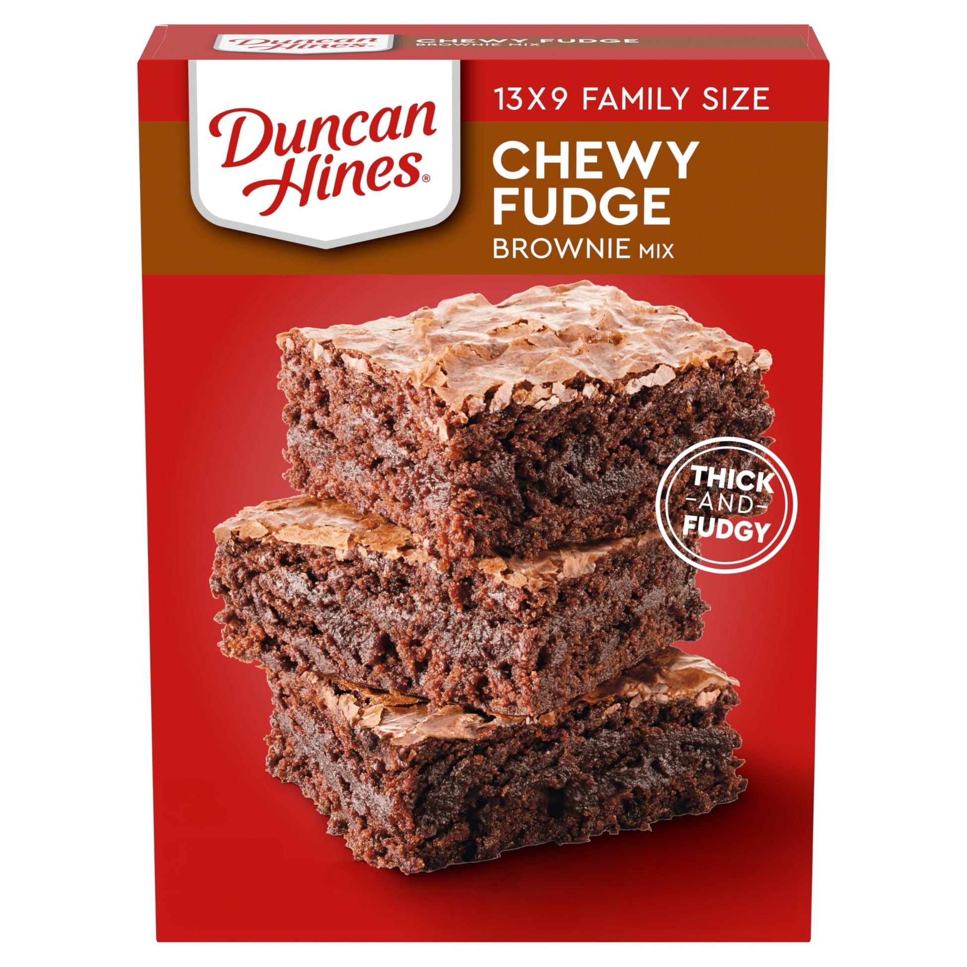 Duncan Hines Brownie Mix, Fudge, 18.3 oz