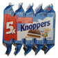 Knoppers Wafers | Knoppers Milk Hazelnut Wafer | Crispy Wafer With Milky Hazelnut Flavor | Knoppers Chocolate | 4.4 Ounce Total