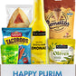 Purim Shalach Manos Gift Basket, Classic Mishloach Manot Gift Box, Purim Treats for Adults and Kids, Kosher Gift Basket | Tacoro