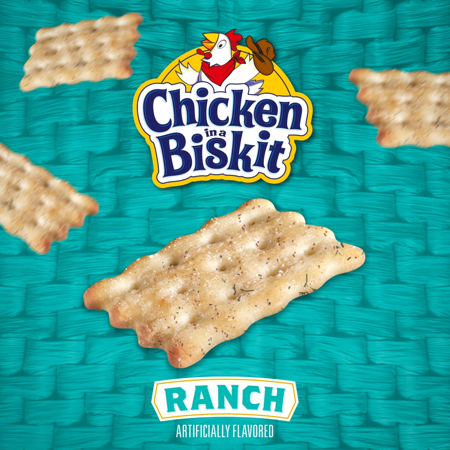 NABISCO Chicken in a Biskit Ranch Baked Snack  ers, 45 oz Pack