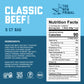 The New Primal Grass Fed Beef Sticks, Keto, Gluten Free, 8g Protein, 5 Count