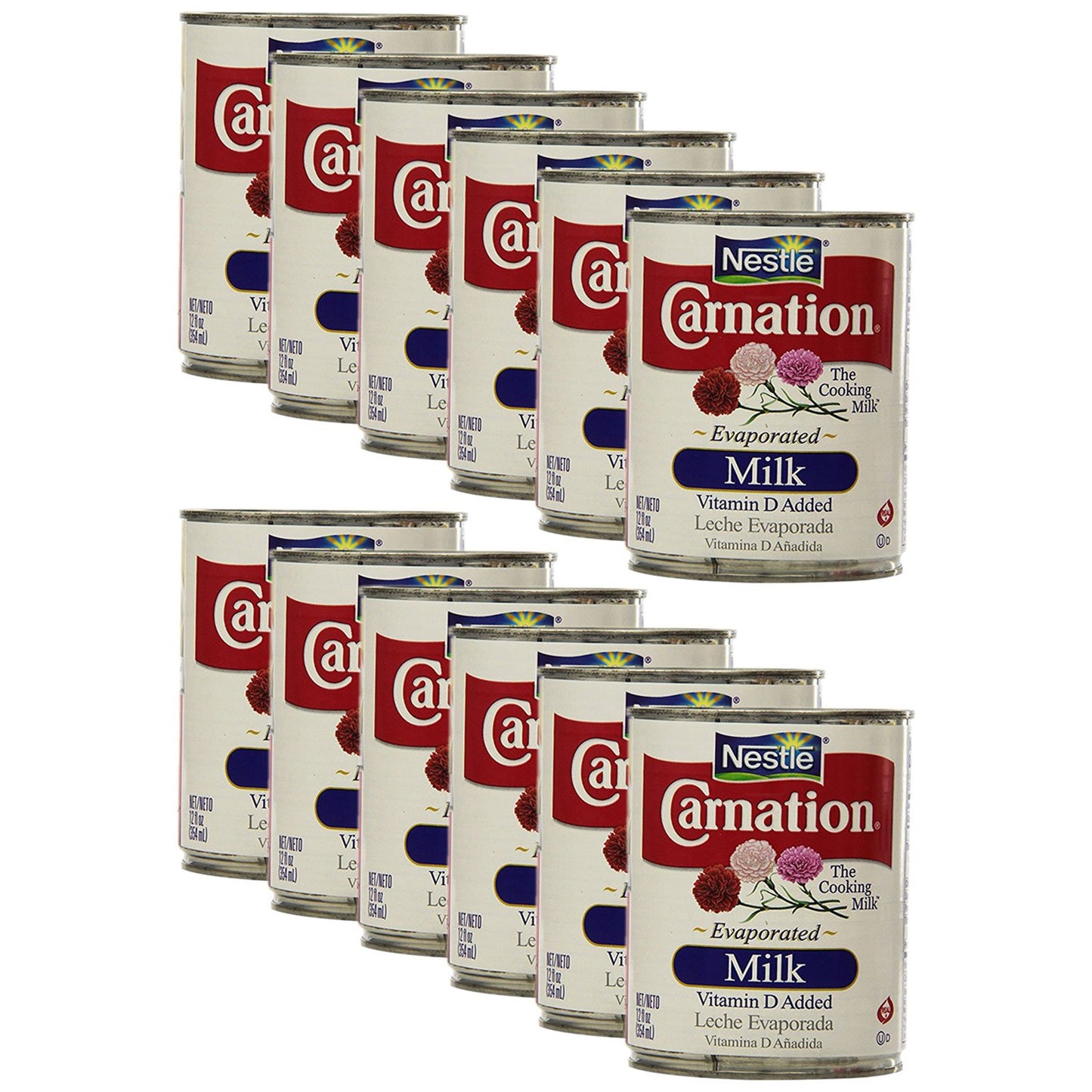 Nestle Carnation Evaporated Milk 12Oz (Pack Of 12)