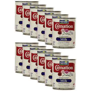 Nestle Carnation Evaporated Milk 12Oz (Pack Of 12)