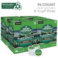 Green Mountain Coffee Roasters Black Granite, Keurig Single Serve K-Cup Pods, Espresso Style Dark Roast, 96 Count
