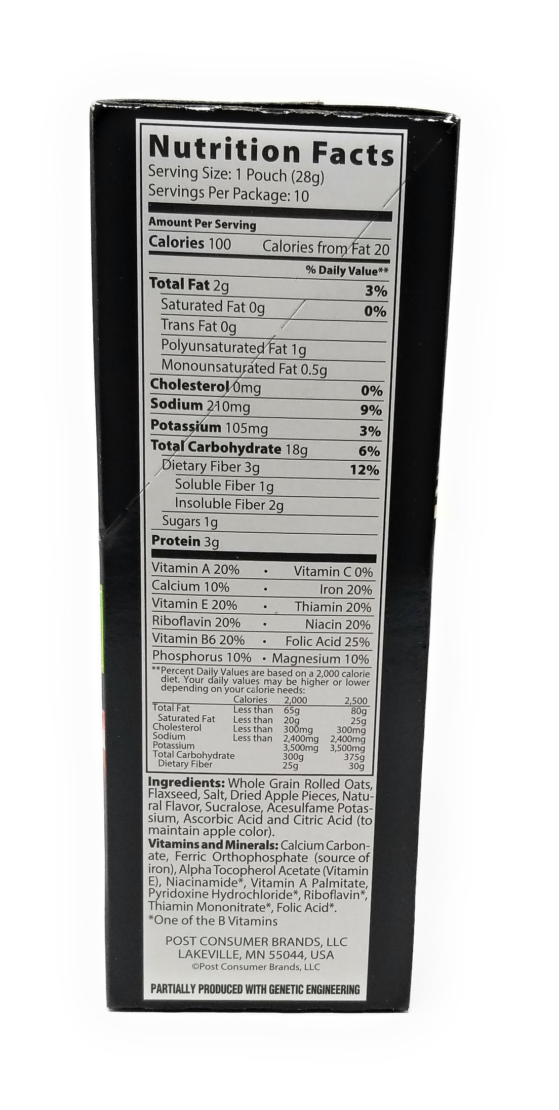 Better Oats Instant Oatmeal Apples & Cinnamon 9.8 ounce ( Pack of 3 )