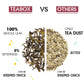 Teabox Enhanced Darjeeling Green Tea With Dried Hibiscus | 100% Whole Leaf & 0% Bitterness | Green Tea From The Himalayas | 25 Tea Bags (Low Caffeine)