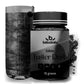 Bakeebake Luster Dust Edible 15g - Edible Glitter for Drinks & Desserts - Gluten Free Edible Black Dust for Cake Decorating - Ta