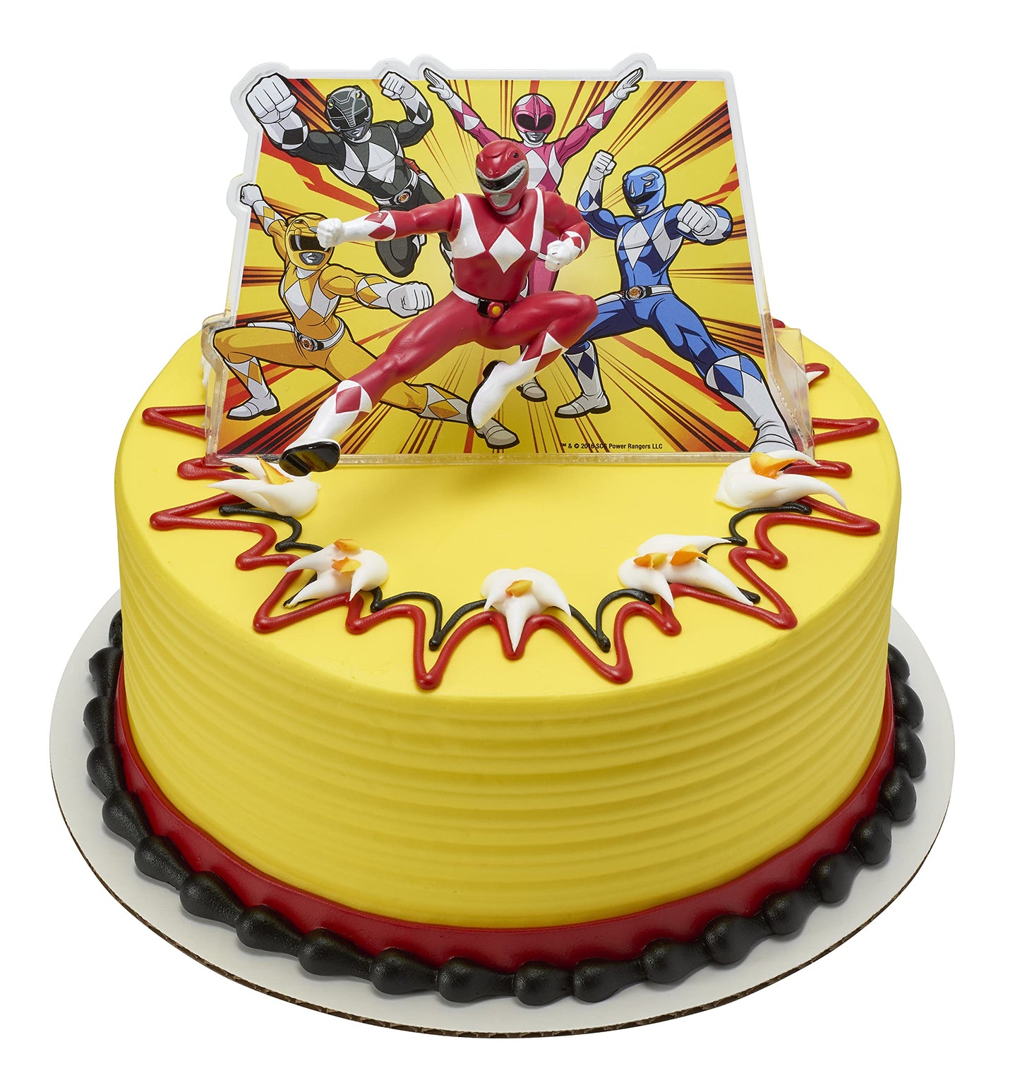 Decopac Power Rangers It'S Morphin Time Decoset Cake Decoration Topper, 3''
