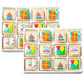 Happy Birthday Cookies 24 Pack Individually Wrapped Party Favors Gift Basket For Kids Men Women | Decorated Sugar Cookie Gift Box | Nut Free