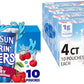 Capri Sun Roarin  Waters Wild Cherry Ready-to-Drink Juice (40 Pouches, 4 Boxes of 10) (Pack of 2)