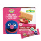 Earths Best Organic Kids Snacks, Sesame Street Toddler Snacks, Organic Sunny Days Snack Bars for Toddlers 2 Years and Older, Strawberry with Other Natural Flavors, 16 Bars Per Box
