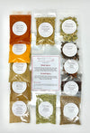 Authentic Indian Spice 12 Spice Set: Assorted Spices, Herbs, and Seasonings