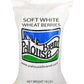 Palouse Brand Soft White Wheat Berries, 18 lbs, Certified Glyphosate Residue Free, Non-GMO, Kosher, Family Farmed in Washington State