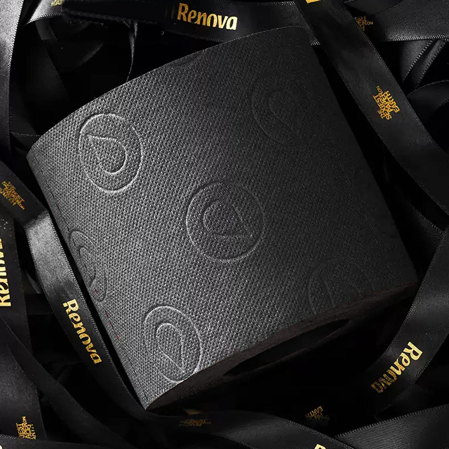 Renova Black Toilet Paper - 3 Pack