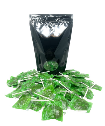 Assortit Caramel Apple Tootsie Pops Bulk Lollipops 4 lbs (64 Oz) Resealable Bag Brown 100+ Pieces