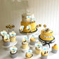 60 Pcs Edible Bumble Bee Cupcake Toppers Waper Paper Honey Bee Party Decorations Edible Oh Babee Cupcake Picks For Bee Theme Bab
