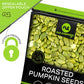 NUT CRAVINGS - Roasted & Unsalted Pumpkin Seeds, Pepitas, No Shell (16oz - 1 LB) Packed Fresh in Resealable Bag - Nut Snack - Fo