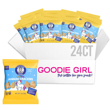 Goodie Girl Cookies, Magical Animal Crackers Snack Packs | Gluten Free, Peanut Free, Dairy Free, Egg Free | 24 Individually Wrap