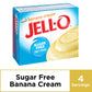 Jell-O Instant Banana Pudding & Pie Filling, Sugar-Free, Fat Free, 0.9 oz Boxes, Pack of 6