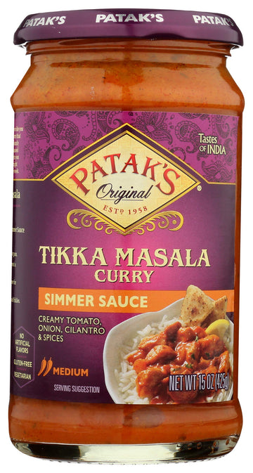Pataks Tikka Masala All Purpose Sauce, 15 oz