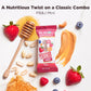 Perfect Bar Mini Protein Bar, PB&J Flavor, Gluten Free, 1.5 Ounce, 18 Count