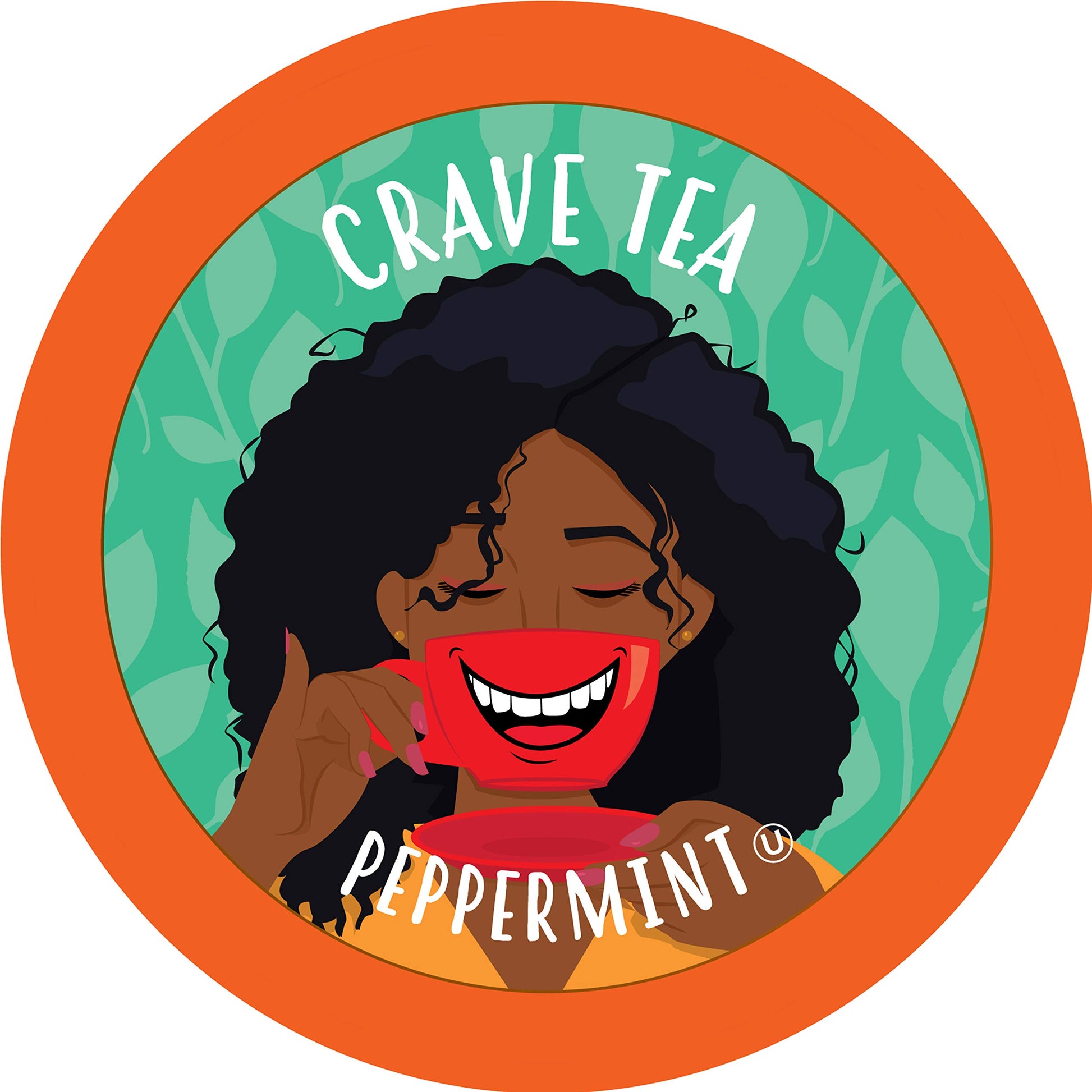 Crave Beverages Tea Pods for Keurig - Peppermint - 40 Count Pack