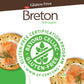 Dare Breton Gluten Free Crackers, Herb And Garlic, 4.76 Oz Box (Pack Of 6) - Healthy Gluten Free Snacks With No Artificial Color