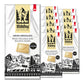 Milkboy Swiss Chocolates White Chocolate Bars - Gourmet Bourbon Vanilla - Gluten Free, Non-GMO - 3 oz, Pack of 10