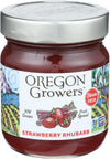 Oregon Growers Strawberry Rhubarb Fruit Spread - Strawberry Rhubarb Jam, Strawberry Jam, Rhubarb Jelly, Strawberry Rhubarb, Stra