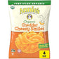 Annies Organic Cheddar Cheesy Smiles, Baked Corn Puffs, Gluten Free, 4 oz
