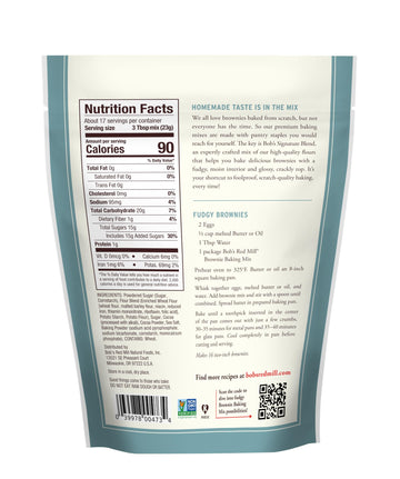 Bob'S Red Mill Signature Brownie Baking Mix, 14Oz (Pack Of 1) - Non Gmo, Kosher
