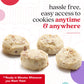 Davids Cookies Preformed Frozen Cookie Dough Butter Pecan 96 count