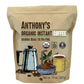 Anthonys Organic Instant Coffee 14oz  Ultra Fine Microground  Gluten Free  Arabica  Non GMO