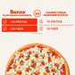 Banza Vegan Margherita Frozen Pizza from Chickpeas - High Protein, Dairy Free, Gluten Free, Vegan Pizza, 11.4oz